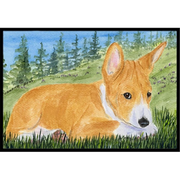 Carolines Treasures Basenji Indoor Or Outdoor Doormat - 24 x 36 in. SS8016JMAT - main